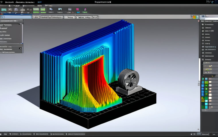 기계설계 기술 블로그 운영하기 - Parametric Modeling**

"A professional mechanical engineer working on a 3D model of a gear on a comp...
