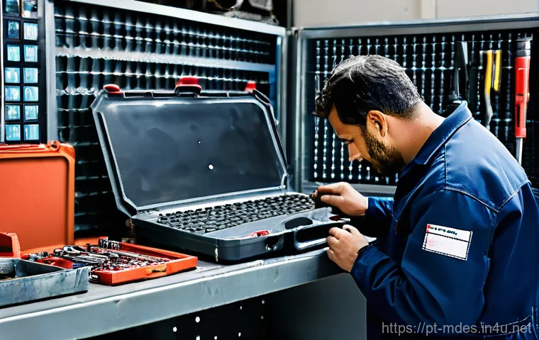 기계설계 전공자와 비전공자의 차이 - **Prompt: The Experienced Portuguese Mechanic**
    A highly skilled male mechanic in his late 30s, ...