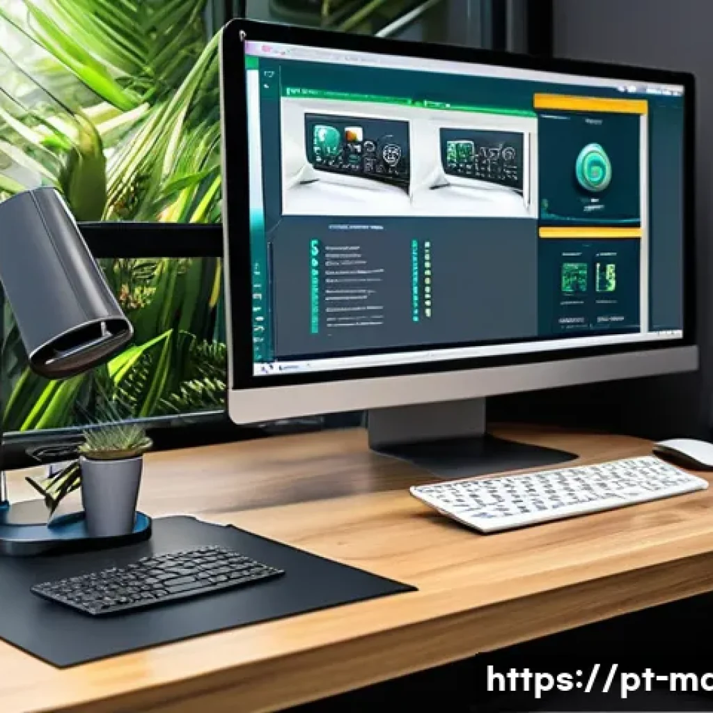 기계설계디자이너 프리랜서로 일하기 - A modern freelance mechanical designer’s workspace in Brazil, featuring dual monitors displaying adv...