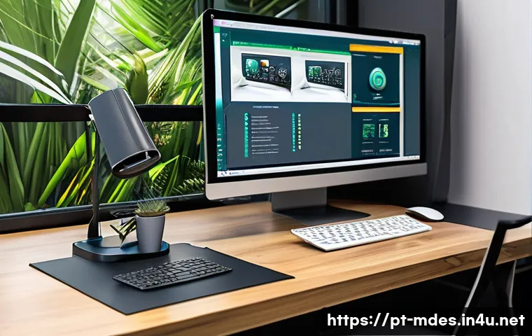 기계설계디자이너 프리랜서로 일하기 - A modern freelance mechanical designer’s workspace in Brazil, featuring dual monitors displaying adv...